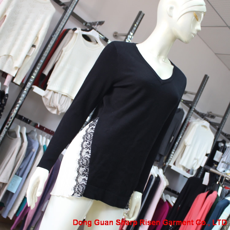 Lace Design Elegant Top Sweater 07-0648