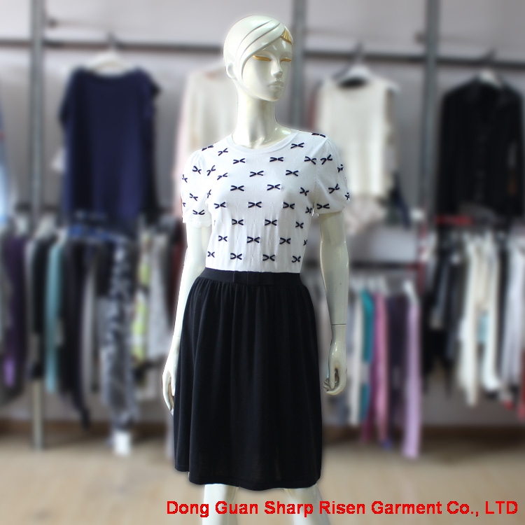 Short Sleeve Womens Dress 170203