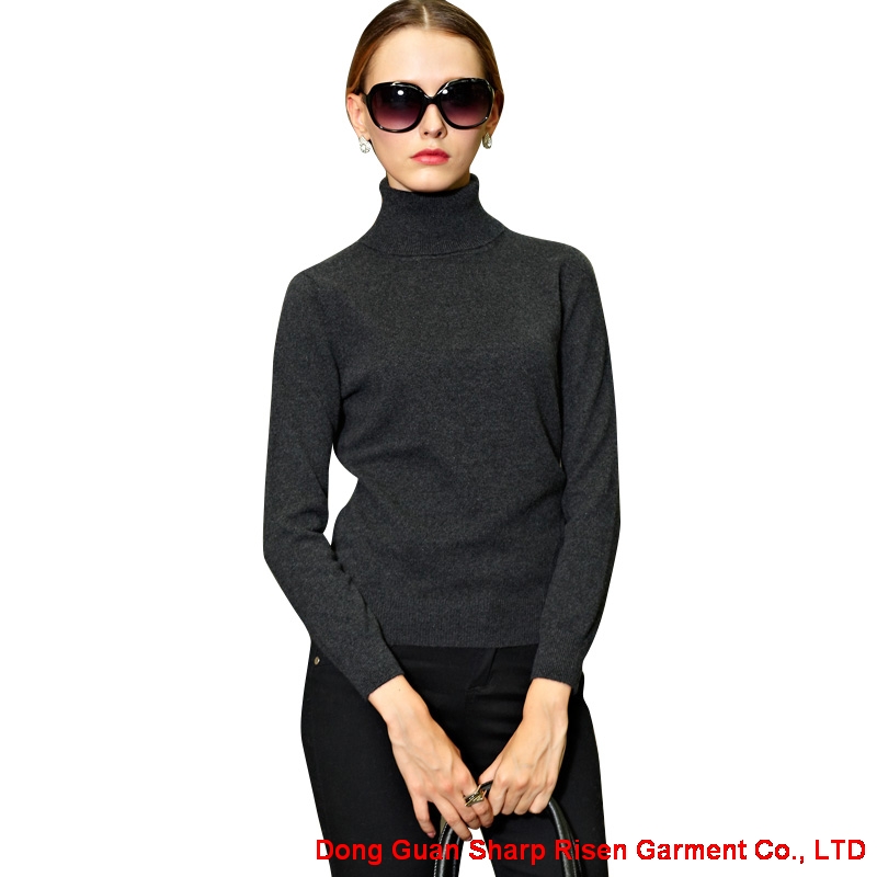 Basic Turtleneck Cashmere Sweater Y003
