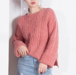 Loose knit sweater 1708048