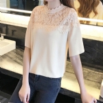 Lace Pullover sweate 1706022