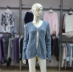 Long Sleeve Rough Sweater Cardigan 170222