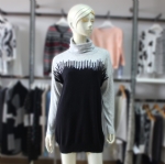Sequins Design Turtleneck Sweater 07-3205