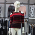Girls Cold Shoulder Sweater 1704071