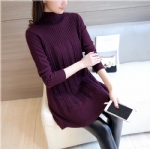 Long thick knitted pullovers 1706188