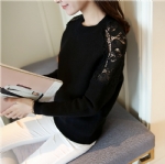 Lace women' Thick sweater 1708010